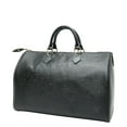 thumbnail image 2 of Pre-Owned Louis Vuitton Epi Speedy 35 Handbag/Boston Bag M42992 Noir Black Leather... (Good), 2 of 14