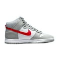 thumbnail image 2 of Big Kid's Nike Dunk Hi SE Lt Smoke Grey/Gym Red-White (DH9750 001) - 4, 2 of 8