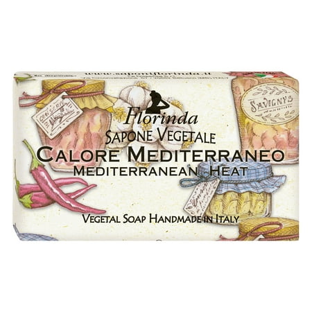 Florinda Sweet Life Mediterranean Heat Vegetal Soap Bar 100g