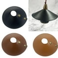 thumbnail image 6 of Lamp Shade Simple Fixture Removable Lampshade Thick Cover Fan Light PU-Leather Spotlight Replacement for Table Lamps Floor Lamps Chandelier Lamp, 6 of 6