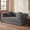 Gray, variant on 65"Folding Sofa Bed Convertable Corduroy Couch King Size Floor Sleeper 4-in-1 DIY Combination Modular Sofa Fold Out.
