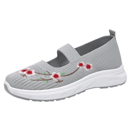 

Jungdeepe Fashion Summer Women Sports Shoes Flat Bottom Non Mesh Hollow Upper Breathable Soft On Casual Style