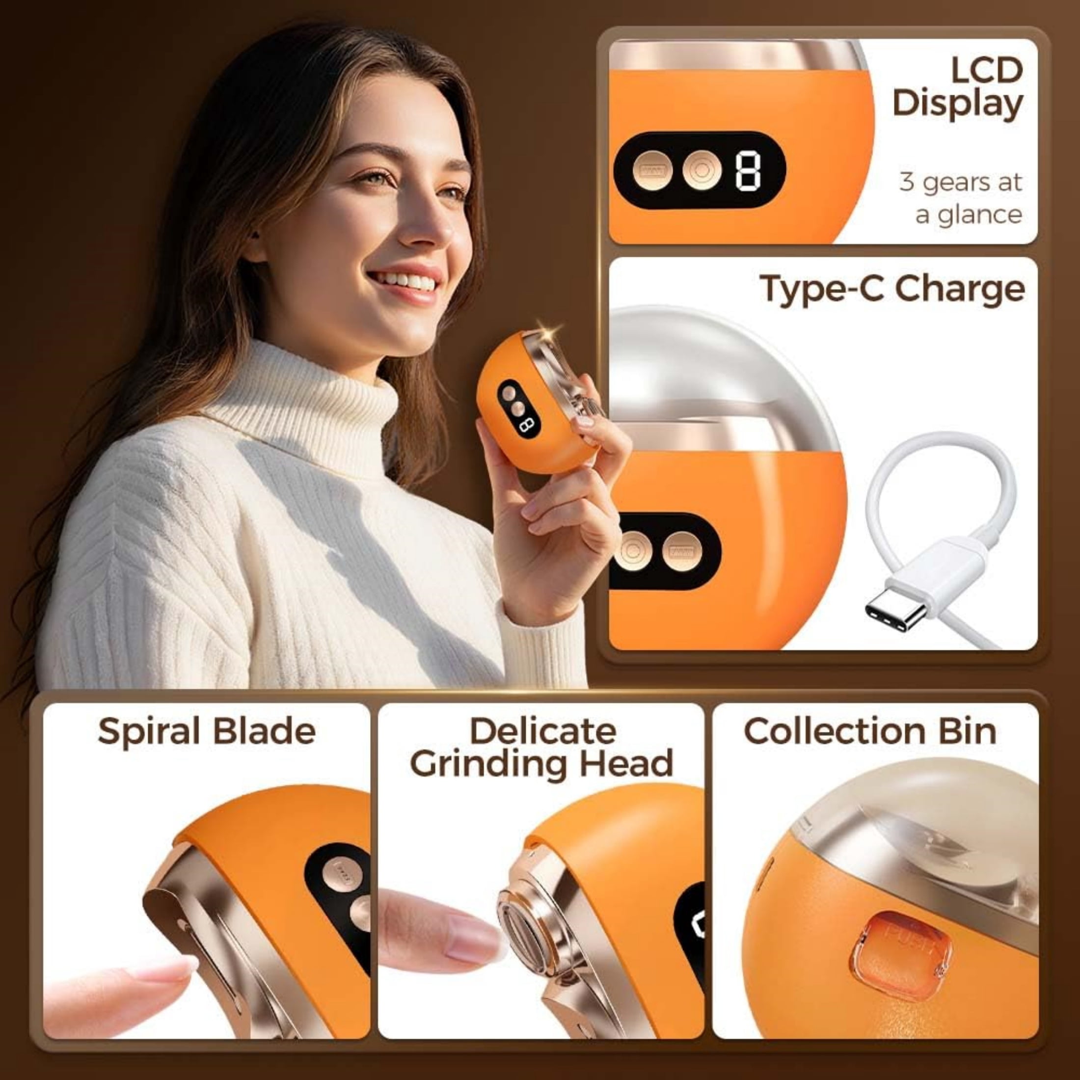 Multi Functional Electric Nail Clippers Trimmer, 2026 Upgraded 3 in 1 Electric Polishing Automatic Nail Clippers with 3 Adjustable Speeds, for Adult and Seniors(wwx)