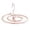 Pink, variant on Thickened Spiral Hanger For Home Textile Storage Space Saving Organizer For Bedspreads Mattresses And Tablecloths Closet Storage Large Cloth Storage Large Capacity Storage Clothes Storage Bag