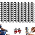 thumbnail image 1 of Double Wire Plug in Connector with Locking Buckle, Double-Wire Lock-Grip Connector, Quick Connect Wire Connectors for Emergency Repairs, Home and Automotive Wiring, Easy to Use(100PCS), 1 of 9