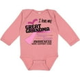 thumbnail image 3 of Inktastic I Love My Great Grandma- Breast Cancer Awareness- Hope, Support, Love Boys or Girls Long Sleeve Baby Bodysuit, 3 of 5