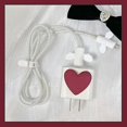 thumbnail image 1 of Silicone Charger Cover For Iphone 18w/20w Charger Fast Charging, Cute Charger Cable Protector Case Soft Anti-break, 1 of 1