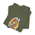thumbnail image 3 of Bomber Flame Boy World Industries 2000s Skateboard Vintage Classic TShirt Print - Military Green / 2XL, 3 of 5