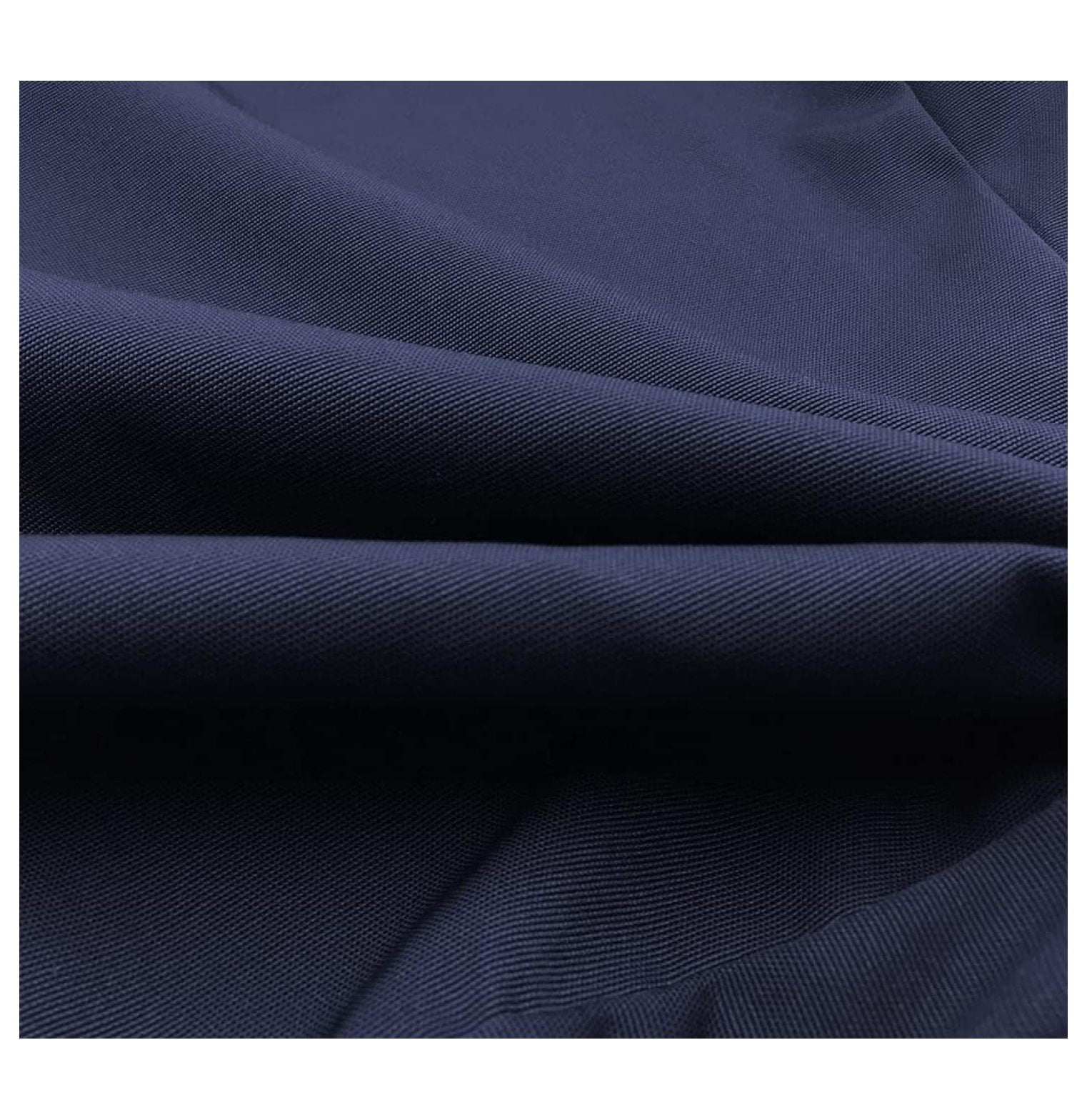 Midnight Dark Navy Outdoor Water Patio Chair Cushion Seat Pillow Covers (25"x25"x5" (4 Covers))