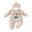 Apricot-Golf, variant on RUINIXCW Mama's Boy Outfit Newborn Baby Boy Hospital Coming Home Outfit Waffled Romper Infant Baby Girls Fall Winter Clothes Long Sleeve Jumpsuit Hat Set