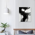 thumbnail image 3 of ARISTURING Framed Black and White Abstract Line Canvas Wall Art Modern Contemporary Pictures Paintings Prints Artwork Wall Decor for Living room Bedroom Bathroom Office Home Decoration 16x20 inch, 3 of 4