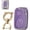 B Pink Purple, variant on Key Fob Cover Compatible with Lexus CT200H ES350 Keychain Case Holder Protector,A Black