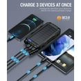 thumbnail image 2 of Solar Power Bank – 42,800mAh Portable Charger with QC 3.0 Fast Charging, 2 of 6