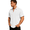 White, variant on AZoiNM Men's Casual Knit Short Sleeve Button Down Shirt, Textured Jacquard Loose Fit Turn-Down Collar Summer Top with Chest Pocket