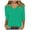 Green, variant on KBZDBZC Womens Blouses Casual Womens Tops 3/4 Sleeve Summer Solid Plain Travel Cute Tops V Neck Slim Fit Half Sleeve Tshirts Shirts Spring Blouse Blouses Women (Mint Green,XL)