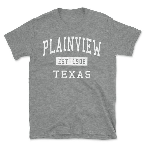 Plainview Texas Classic Established Men's Cotton T-Shirt
