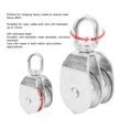 thumbnail image 3 of M50 Double Pulley Block, Versatile 400KG Loading Lifting Double Pulley Block 360 Degree Rotatable Heavy Duty  for Indoor Outdoor, 3 of 8