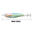 thumbnail image 5 of Cebo Anzuelo 10cm/10g Cebos Artificiales Luminosos para Pesca en () Azul, 5 of 5