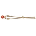 thumbnail image 4 of Pulsera con colgante de corazón de oro, exquisita y elegante pulsera personalizada de acero de titanio para mujer, 4 of 15