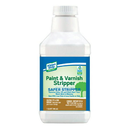 Klean Strip QKGS75013 Green Paint and Varnish Remover, 1 Quart,