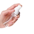 thumbnail image 4 of 1 Empty Transparent Pump 50ML Travel Wash Cosmetic Foam Shampoo Bottle Dispenser, 4 of 4