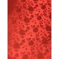 thumbnail image 2 of Brocade Roses Satin, 60" Wide, Sells by the Yard from Sal Tex Fabrics, Red, 2 of 3