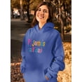 thumbnail image 2 of Pajamas All Day! Hoodie Women -SPIdeals Designs, Female Medium, 2 of 4