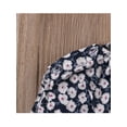 thumbnail image 6 of Dewadbow Newborn Baby Girls Floral Jumpsuit Outfits Clothes Summer, 6 of 6