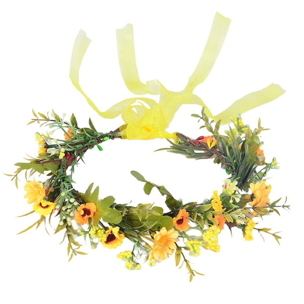 Diadema nupcial con forma de flor de sol, corona de novia, diadema para el pelo, tocado de boda
