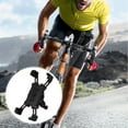 thumbnail image 4 of LEORX 1Set Shockproof Protection Easy Installation Non-blocking Design Bike Phone Mount for Riders 5.1x4.9in, 4 of 7
