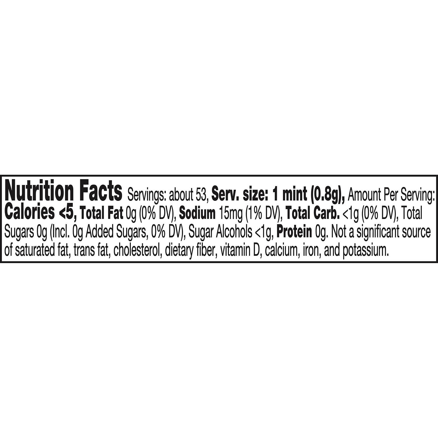 Ice Breakers Sparkling Pineapple Mango Seltzer Flavored Sugar Free Mints, Puck 1.5 oz