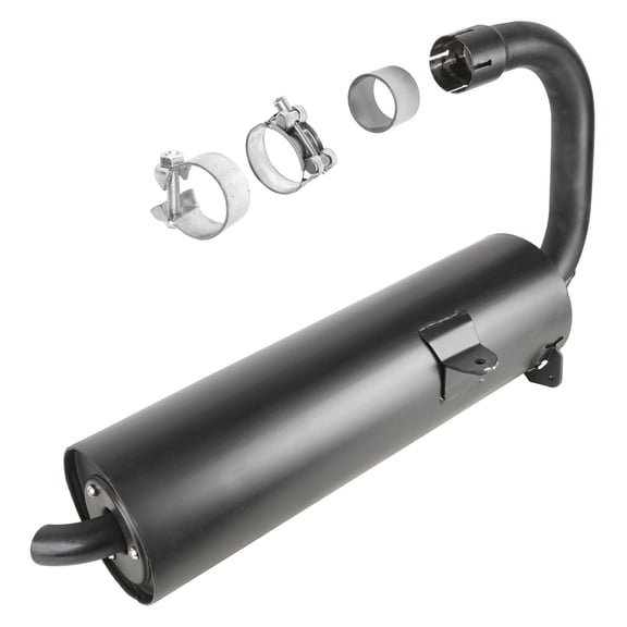 Exhaust Muffler W/Spark Arrester And Gasket for Yamaha Rhino 660 YXR660Fa 04-07