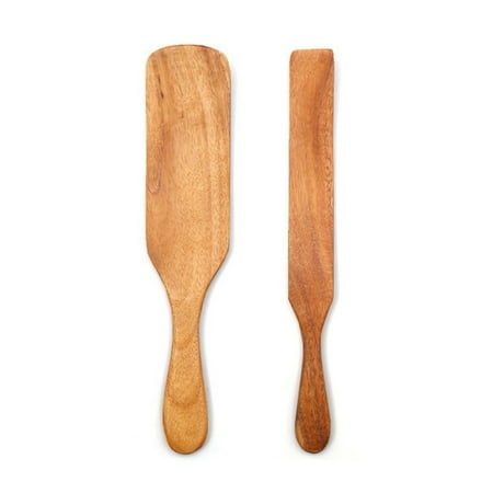 

3 piece wooden kitchen cookware set with spatula + spatula + blade