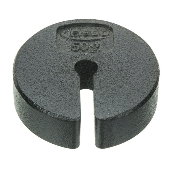 Eisco Labs 50g Zinc Casted Slotted Mass Spare/Replacement