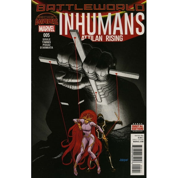 Inhumans: Attilan Rising #5 VF ; Marvel Comic Book