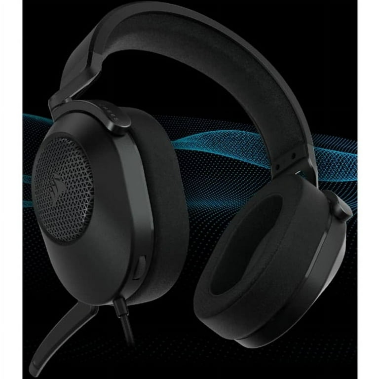 HS65 SURROUND Wired Gaming Headset — Carbon