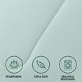 thumbnail image 4 of Beddora 3-Piece Ultra-Soft Comforter Set, All-Season, Wrinkle-Free, Lightweight Microfiber, Hypoallergenic – Queen – Harbor Grey, 4 of 7
