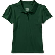 Angle View: George - Girls' Short-Sleeve Polo Shirt