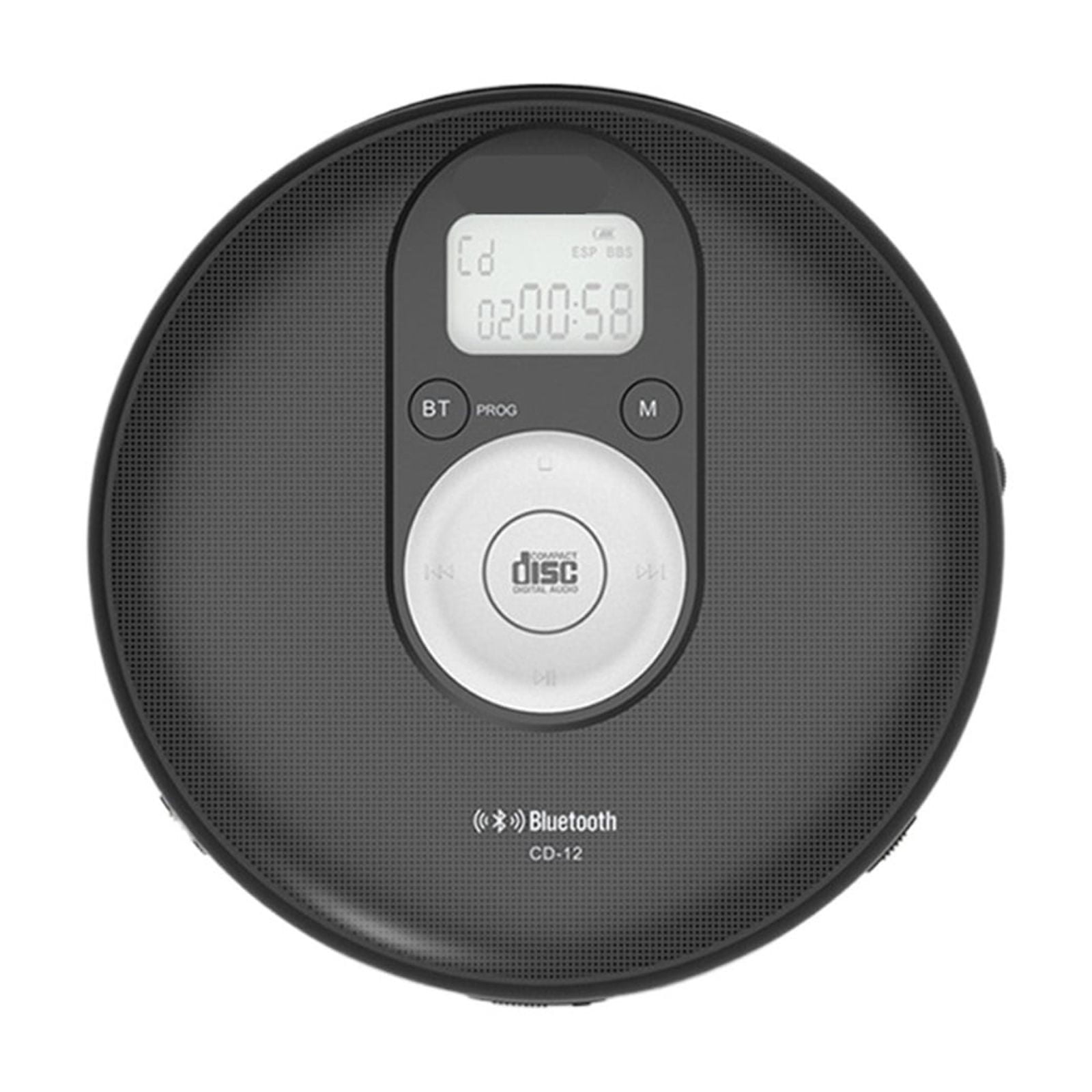 Portable Retro CD Player Album Disc Music Player Great Gift for Vintage Music Fans