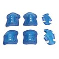 thumbnail image 1 of Genouillères et Coudières de Patinage pour Enfants, Ensemble d'Équipement de Protection de Cyclisme pour Enfants Multifonction 6 Pcs pour Planche à Roulettes, Bleu, Rouge, Noir, 1 of 8