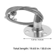 thumbnail image 2 of SHOWERORO Cable Para Colgar Cuadros Y Jaulas Con De Inoxidable Y Seguro, 2 of 8