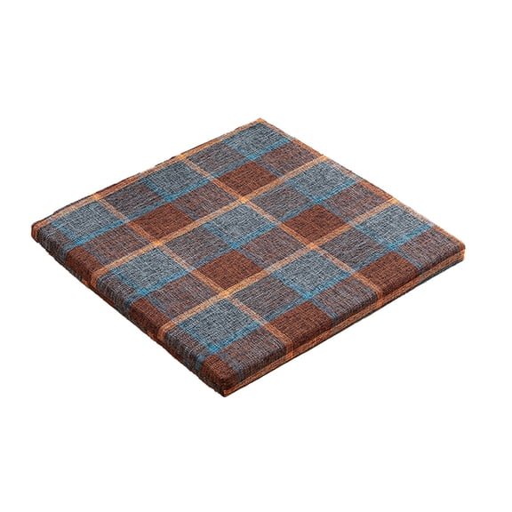 Yatlte Chair/Stool Cushions Square - Square High Density Foam Bench Cushion with Ties, Non-Slip Chair Seating Pad Floor Cushion for Dining Kitchen Office