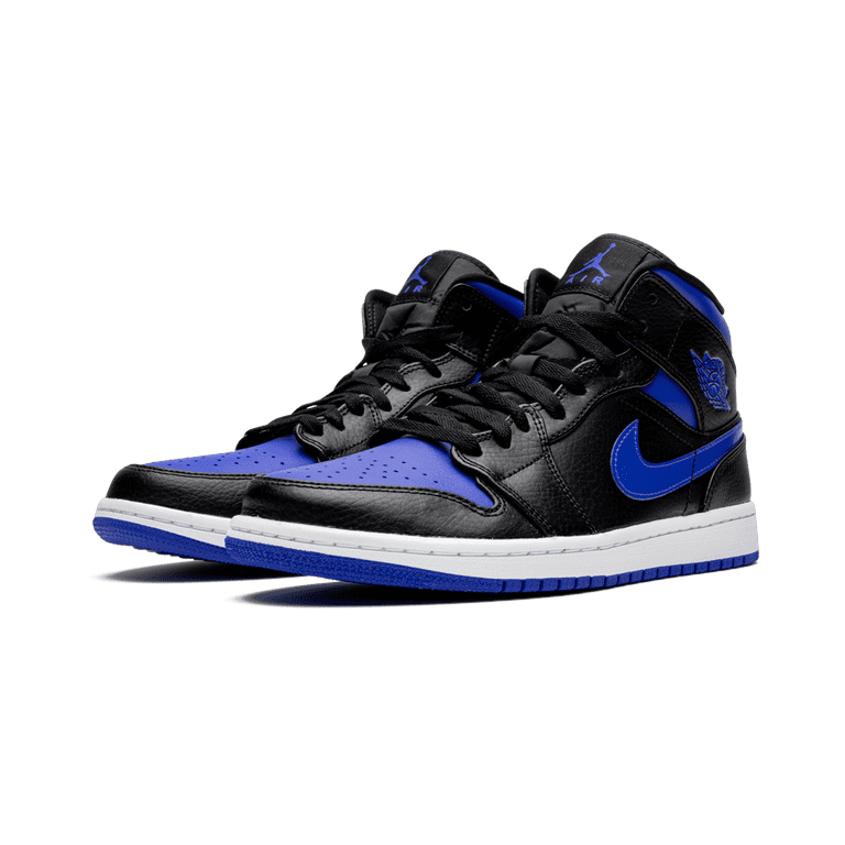 Nike Air Jordan‎ 1 Mid Royal Black Blue Mens 9.5 554724-068 Air Jordan 1 Mid  main image 3