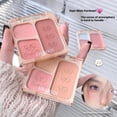 thumbnail image 3 of Monochrome Blusher Natural Matte Blusher Lasting Color Rendering Blush Palette For Makeup, 3 of 5