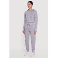 thumbnail image 4 of Women's Angel Rhinestone Zip Front Cropped Hoodie, 4 of 5