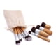 thumbnail image 4 of Pack Of 2 Travel Makeup Brush Holder Organize Bag Waterproof Portable Stand-up Makeup Brush Cup With, 4 of 4