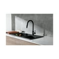 thumbnail image 4 of Elegant Kitchen & Bath FAK-306MBK Luca Single Handle Pull Down Sprayer Kitchen Faucet with Touch Sensor, Matte Black, 4 of 9