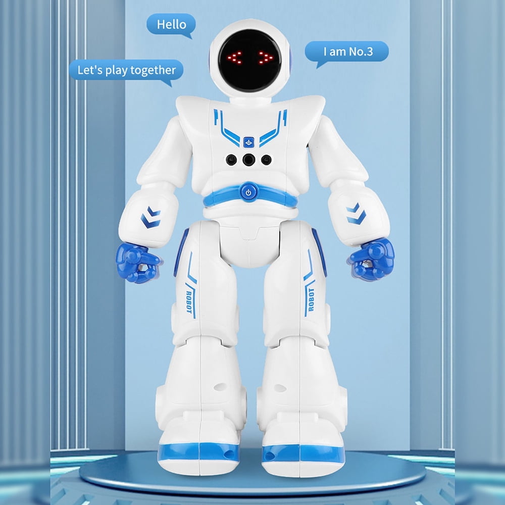 Tyethy Robot Toys for Kids, RC Smart Robot with Walking Singing Dancing Programmable Gesture Sensing Remote Control Robot Toy for  Ages 3+ Christmas Birthday Gifts