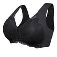 thumbnail image 1 of Padded Bra No Underwire Women‘s Bra Front Closure 5D Shaping Seamless Push Up Front Button Underwear Skin Color, 1 of 7