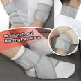 thumbnail image 4 of Cordless Heating Pad Red Light Therapy Wrap with 3000mAh Battery, Extra Long Heating Strap Heated Wrist Brace for Hand Relief Red Light Heating Pad for Wrist, Arm, Knee, Leg, Ankle,Light Gray, 4 of 10